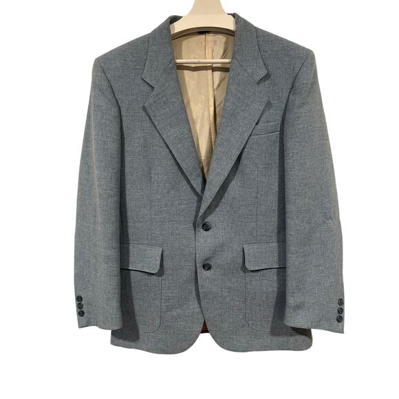 Vintage Men’s Levi’s Blazer Size 40 Blue Retro - Picture 3 of 6